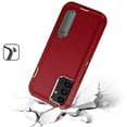 thumbnail image 3 of BD Tough Rugged Cover Designed for Samsung Galaxy A54 5G Phone Case [Impact Resistant Hybrid Protector] [Built-in Stand] Case for Samsung Galaxy A54 5G Case - Red, 3 of 4