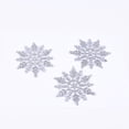 thumbnail image 3 of Polvo De Brillo Copo De Nieve Adornos De Navidad Árbol De Navidad Decoración Fiesta Boda Diy Decoración Del Hogar 12 Piezas 10 Cm Cateissary HA041514-04, 3 of 6