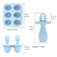 thumbnail image 5 of 6 Cavity Baby Teething Ice Cubes Maker Food Grade Silicone Freezers Molds For Soothing Gums, 5 of 12