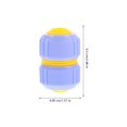 thumbnail image 2 of RENACLIPY 4pcs Hose Coupling Quick Connect ABS Quick Connect Lavender Home and Garden Use, 2 of 8