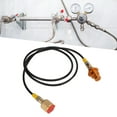 thumbnail image 4 of CO2 Tank Adapter Hose, Soda Machine Connect Hose Universal Brass ABS  For Connection W21.8 14, 4 of 8