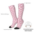 thumbnail image 5 of Picia Women Crew Soft Moisture-wicking Socks Cute Cat Pattern Design Cotton Socks, One Size fit All, 5 of 9