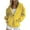 Yellow1, variant on HAiming Womens Plus Size Zip up Hoodie Jacket Casual Long Sleeve Hooded Sweatshirt Coat with Pockets