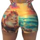 thumbnail image 2 of Fotbe Island Beach Guinea Pig Shorts Sin Costuras – Shorts Deportivos de Cintura Alta para Mujer, Elásticos para Gimnasio, Yoga, Running o Ciclismo-XX-Large, 2 of 8