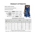 thumbnail image 2 of Gvmfive Summer Dresses for Women Round Neck Casual Printed Loose Beach Party Dress, 2 of 3