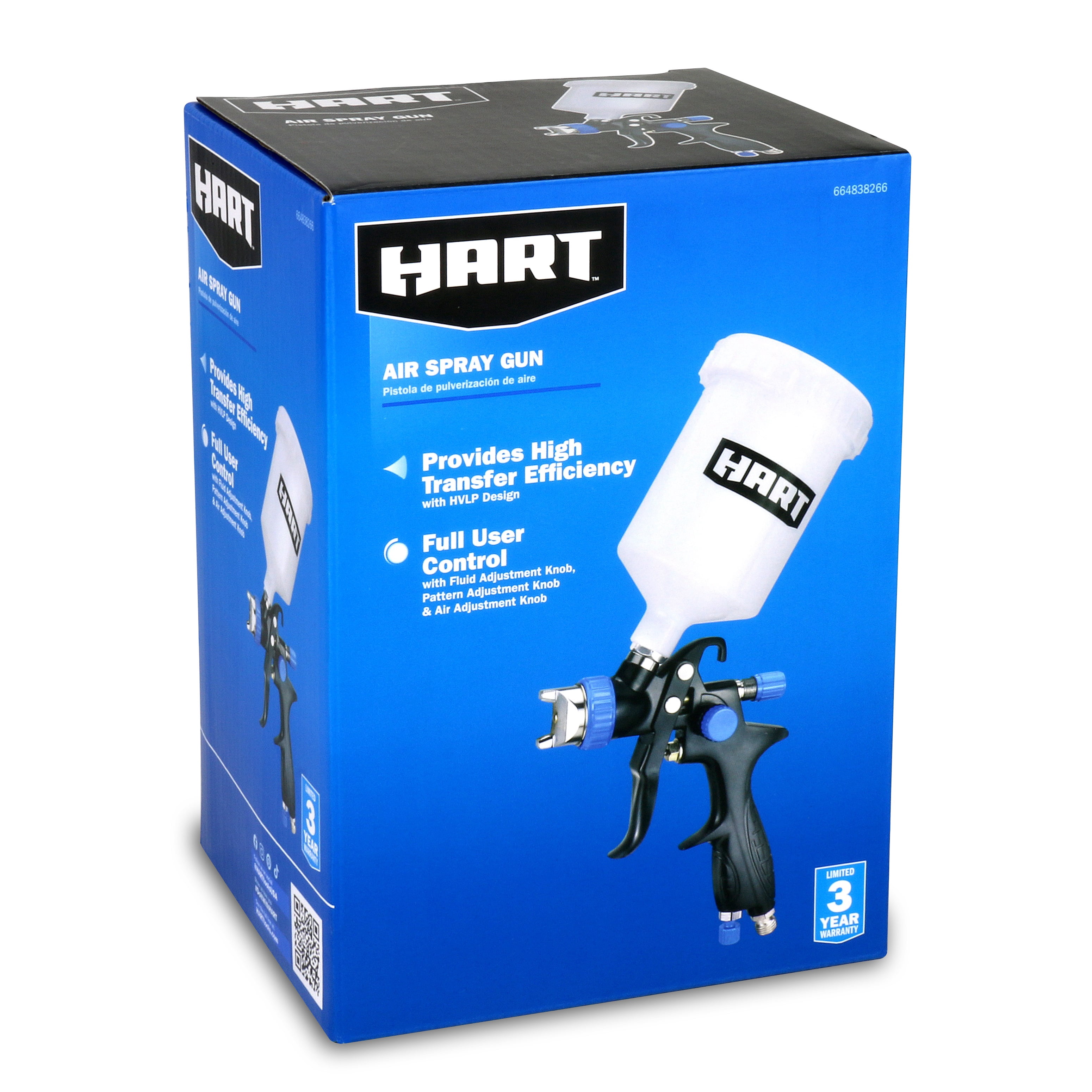 HART Air Sprayer Gravity Feed Type with Cup Capacity 500 ml