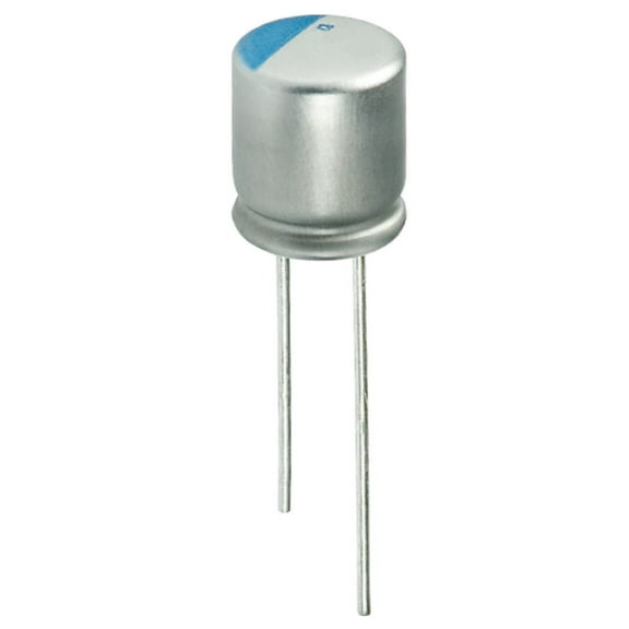 Pack of 10 APSA6R3ELL681MJB5S Capacitor Aluminum Polymer 680uF 6.3VDC 20% (10 X 11.5mm) Radial 5mm 0.007 Ohm 5860mA 15000h 105°C, Bulk, RoHS