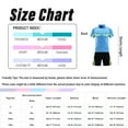 thumbnail image 7 of Mufeng Men's Referee Uniform Football Training T-shirts Outfit Soccer Jersey Top with Pockets Shorts Fluorescent Green XL, 7 of 7