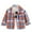 Purple, variant on Kiijoy Little Boys Cotton Plaid Shirt Long Sleeve Button Down Shirt Children's Casual Tops