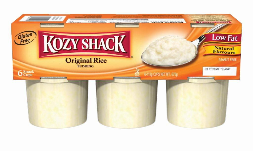 Pudding au riz sans gluten original de Kozy Shack 6 coupes de 113 g, 678 g