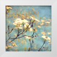thumbnail image 3 of Amy Melious 15x15 White Modern Wood Framed Wall Art Titled - Dogwood II, 3 of 5