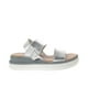 thumbnail image 1 of Sandalias Ariana color plata con cintas ajustables y suela confort 26.0 Dorothy Gaynor Sandalias Ariana color plata con cintas ajustables y suela confort 26.0, 1 of 6