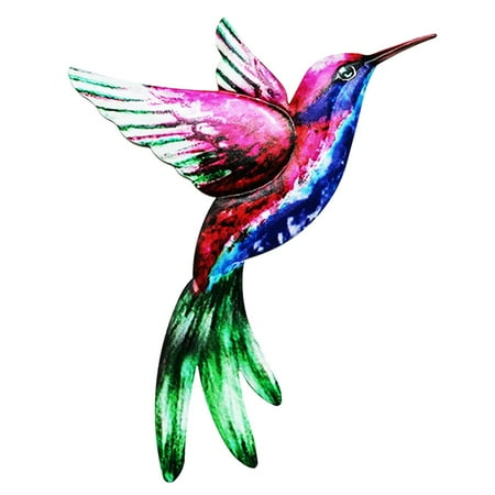 

Labakihah ornaments Wrought Iron Big Hummingbird Home Pendant Ornaments Hardware Crafts Metal Products Decorative Ornaments room decor