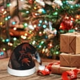 thumbnail image 6 of Balery Red Panda Autumn Branches Pattern Santa Hat Christmas Hat Funny Christmas Hat Christmas Knitted Beanie Hat For Kids, 6 of 6