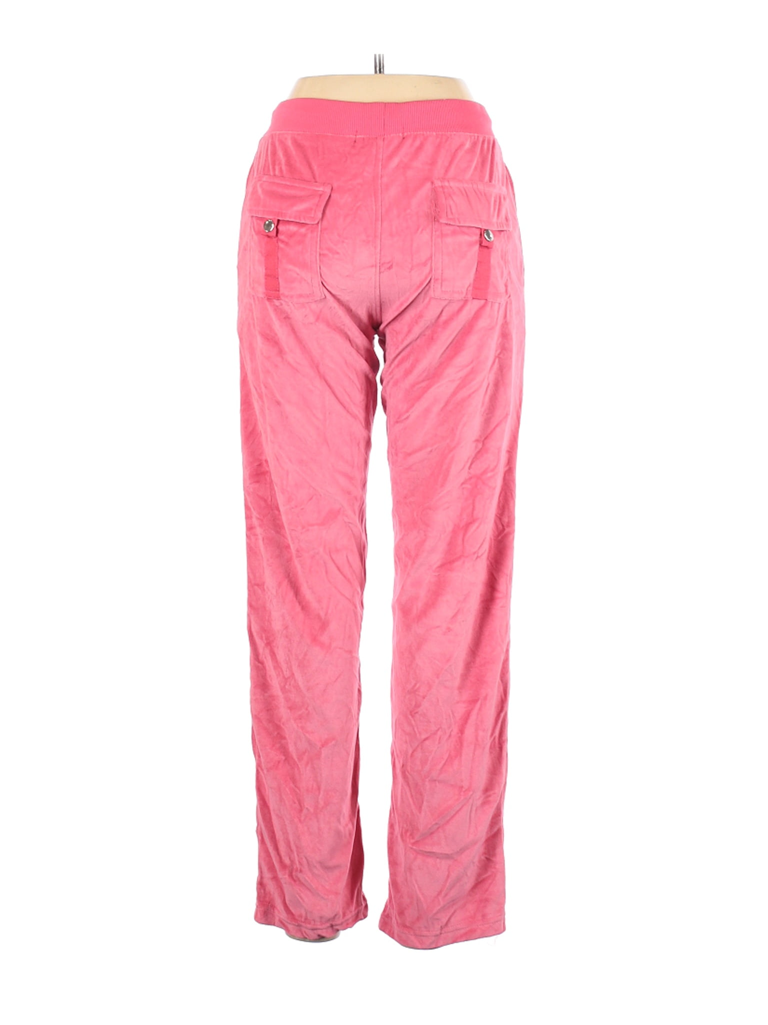 lee pink velvet pants