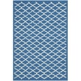 thumbnail image 3 of SAFAVIEH Newport Lalit Geometric Cotton Area Rug, Indigo/Ivory, 2'6" x 4'3", 3 of 5