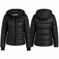 thumbnail image 2 of Steve Madden Womens Packable Quilted Winter Puffer Jacket with Hood, 2 of 7