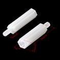 thumbnail image 2 of Unique Bargains M3 20+6mm F/M Nylon Hex Standoff Spacer Screws PCB Column White, 100Pcs, 2 of 5