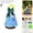 Blue gradient, variant on DIY Christmas Tree Craft Kit, Green Pipe Cleaner & Wooden Stick Set for Handmade Decorations, Creative Holiday Gift & Wrapping Material, Fun Adult & Kids Activity