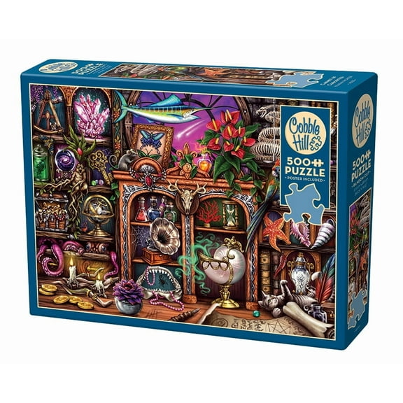Cabinet of Curiosities 500 Piece Jigsaw Puzzle