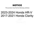 thumbnail image 2 of Transit Auto Rear Disc Brake Rotors and Semi-Metallic Pads Kit for Car Honda HR-V Clarity K8F-104294, 2 of 11