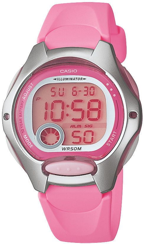 casio women's watch pink
