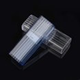 thumbnail image 2 of 3 Pieces Cotton Swab Holder Qtip Cotton Buds Ball Dispenser for Bathroom Containers Apothecary Jar Cotton Ball,Cotton Swab,Q-Tips,Cotton Rounds, 2 of 5