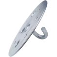 thumbnail image 2 of Gancho de techo con base redonda de metal, accesorio de gancho para lámpara de araña de alta resistencia, 90mm, 2 piezas JM, 2 of 4