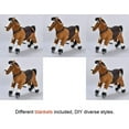 thumbnail image 5 of UFREE Large Ride on Horse Toy, Ride on Bounce up and Down and Move, 44 inch for Children 6 to Adult, 5 of 8