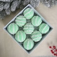 thumbnail image 2 of DefiDgd 9pcs 3.15inch Christmas Green Velvet Balls Christmas Tree Hanging Decoration,Flocked Xmas Tree Ball Ornaments,Shatterproof Xmas Tree Ball for Party Holiday Wedding Home Decor(C), 2 of 6