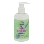Rainbow Research Baby Oh Baby Body Lotion, Unscented, 8 fl Oz
