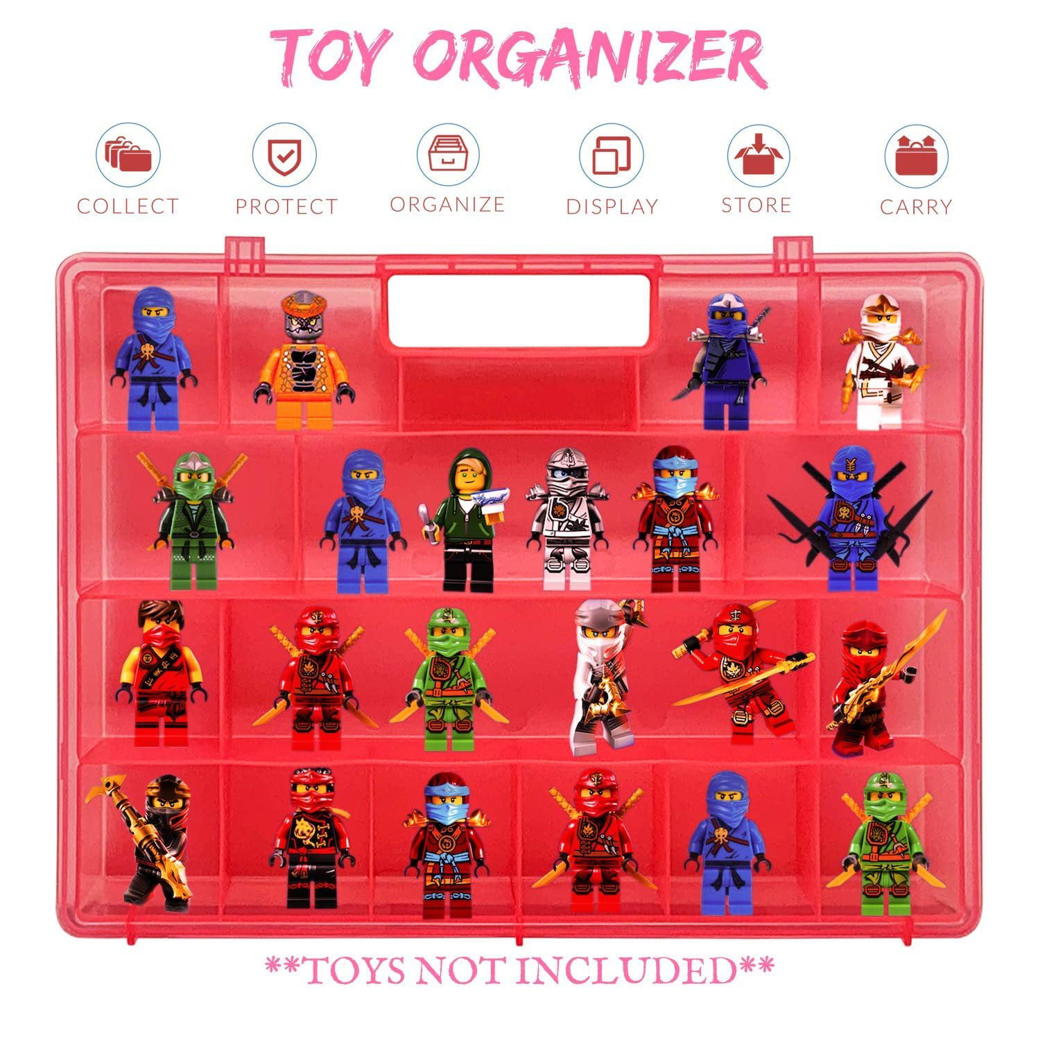 Details about   LEGO NINJAGO Minifigure Display Frame Case Stand Gift Idea Ninja Present for Him