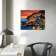 thumbnail image 3 of COMIO Cinque Terre Manarola Italy Cliff Homes Landscape Photo Photograph Art Sicily Almafi Coast Picture Beautiful Scenery Cool Wall Decor Art Print Poster, 3 of 4
