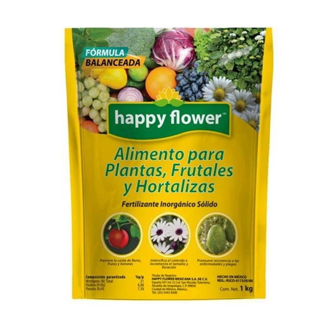 alimento para plantas, frutales y hortalizas 1 kg flower