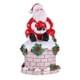thumbnail image 4 of Estatua de Papá Noel, obra de arte, adorno coleccionable, escultura de resina para dormitorio Tubo de lámpara, 4 of 9