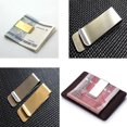 thumbnail image 4 of Ludlz Stainless Steel Brass Banknote Holder Credit Card ID Cash Wallet Money Clips, 4 of 6
