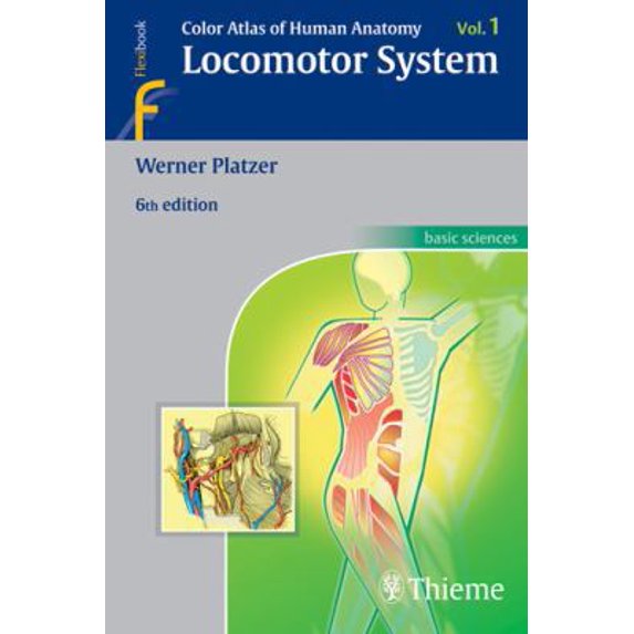 Pre-Owned Color Atlas of Human Anatomy: Locomotor System: 1 (Paperback) 313533306X 9783135333069
