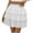 A-White, variant on Jinhomg Womens Cute Skirts Flowy Ruffled Tiered Mini Skirts Casual Comfy High Waist Pleated Skirts 2025 Y2K Going Out Wear White L