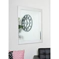 thumbnail image 2 of BrandtWorks BM015M2 Miroir Mural Chromé, 32 x 41, Argent, 2 of 5