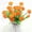 Orange, variant on WZXPWT High-Grade Artificial Flowers, Plastic Fake Decorative Flowers for Home Decor, Realistic and Durable Silk Roses