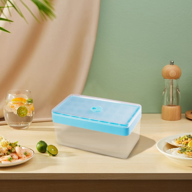 Press Out The Ice Large Capacity Ice Cube Ice Box Household Press Ice Box Ice Storage Box