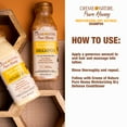 thumbnail image 3 of Coconut Oil & Shea Butter Shampoo by Creme of Nature,Dry Defense for Damaged Hair, Formula with Pure Honey, 12.07 Fl Oz, 3 of 3