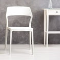 thumbnail image 4 of Compamia Snow Patio Dining Chair in White, 4 of 8