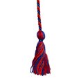 thumbnail image 2 of Honors Graduation Academic Honor Cord |Red/Orange/Royal Blue with Mixed Tassel, 2 of 2