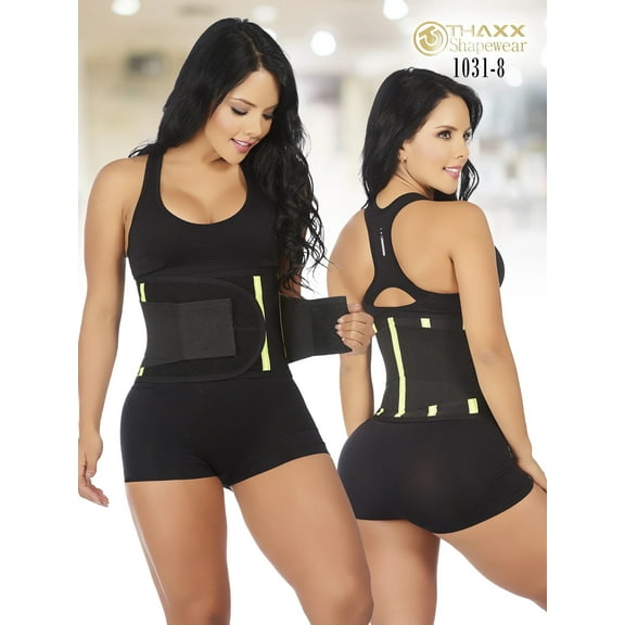Faja Cinturilla Colombiana Thaxx Verde