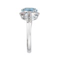 thumbnail image 5 of Gin & Grace 10KT WG Aquamarine and diamond accent Ring, 5 of 6