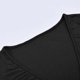 thumbnail image 5 of Top asimétrico con cuello en V y tres botones, manga larga, sexy y ajustado, blusa informal para mujer, 5 of 7