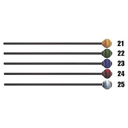 Balter Mallets Pro Vibe Black Birch Vibe Mallets 21 Yellow Cord Hard