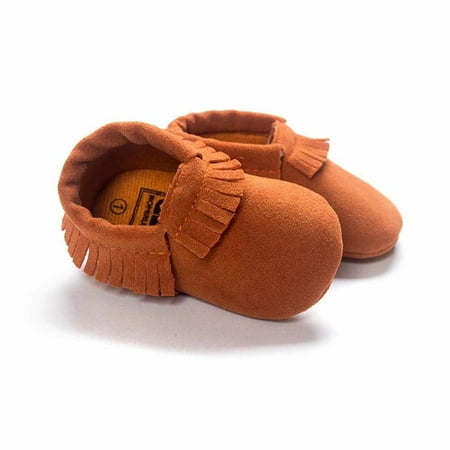 

Xinhuaya Infant Boys Girls Tassel Shoes Soft Sole Coral Velvet Baby Moccasins Shoes Baby Crib Shoes