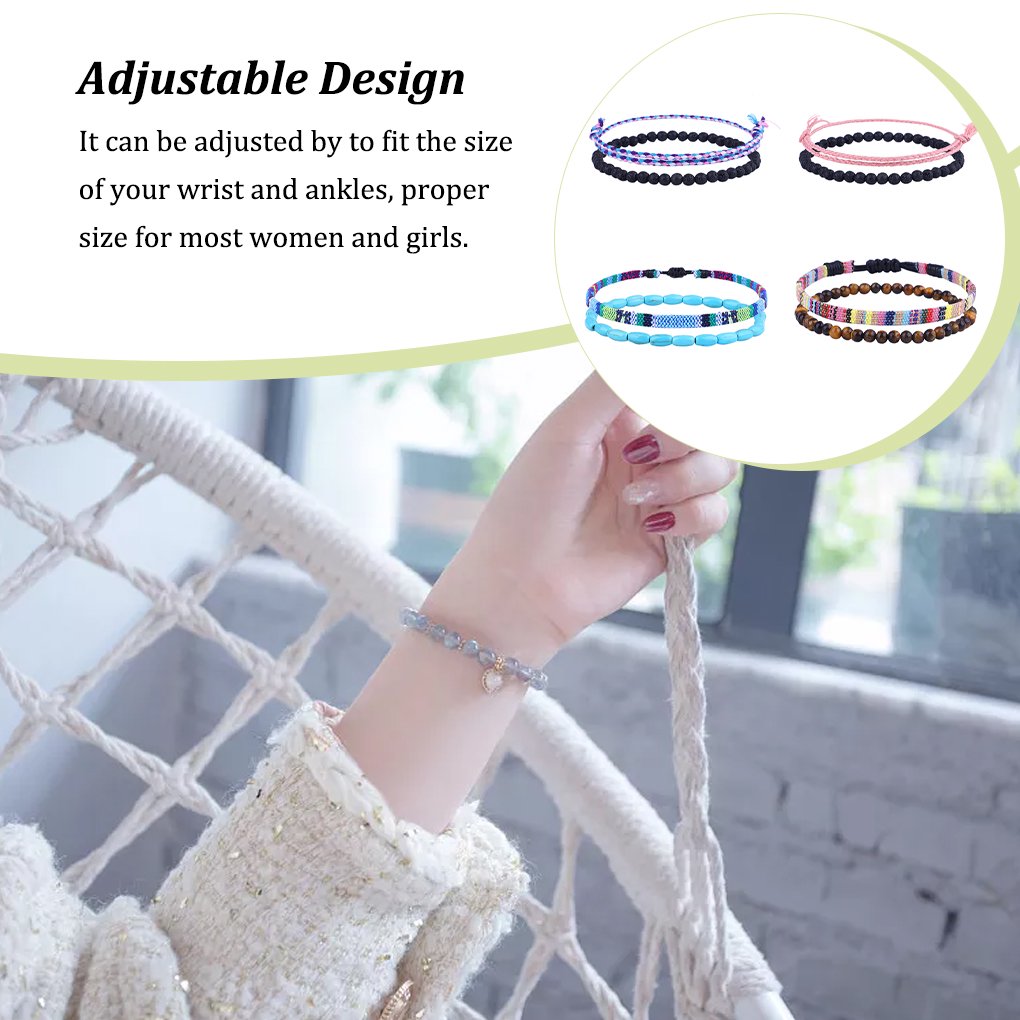 FIOROYAL 24 Pcs Bracelet Bresilien pour Femme et Fille - Bracelet de FIOROYAL 24 Pcs Bracelet Bresilien pour Femme et Fille - Bracelet de